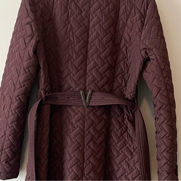 COLE Haan Quilted Long Coat - Picture 9 of 16